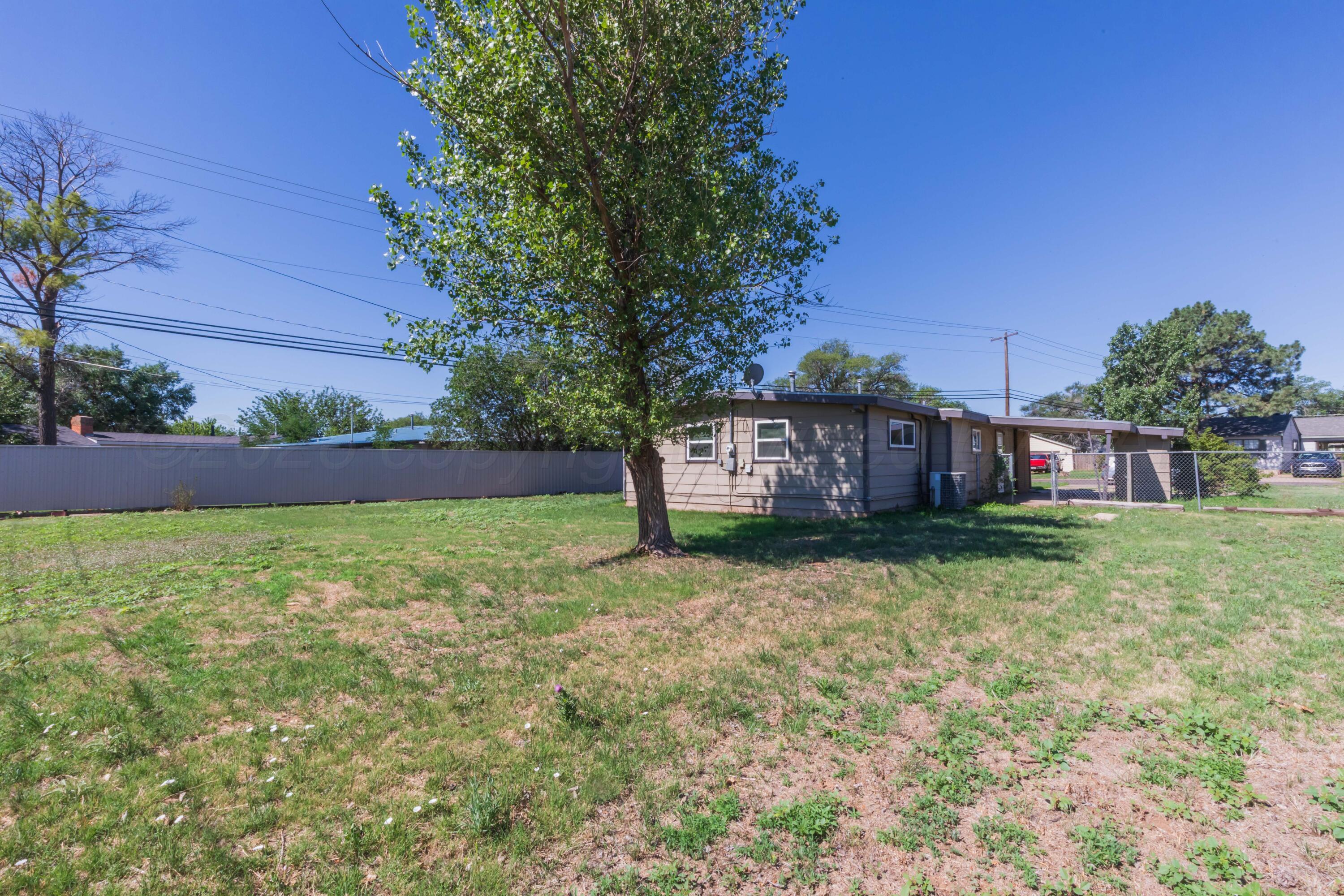 4419 South Ong Street Amarillo, TX 79110 - Photo 24 of 28 BACKYARD