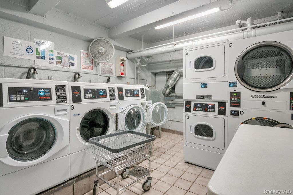 620 Pelham Road, Unit 6G New Rochelle, NY 10805 - Photo 18 of 22 a utility room with dryer and washer