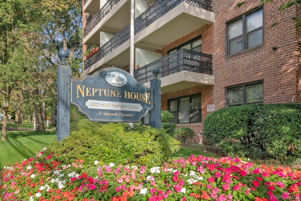 620 Pelham Road, Unit 6G New Rochelle, NY 10805 - Photo 19 of 22 a view of a multi story building with a lot of flower plants