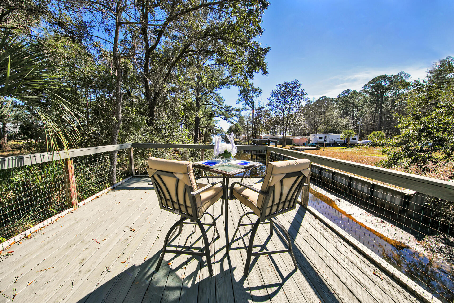 184 Ruth Road Freeport, FL 32439 - Photo 3 of 36 Large waterfront deck