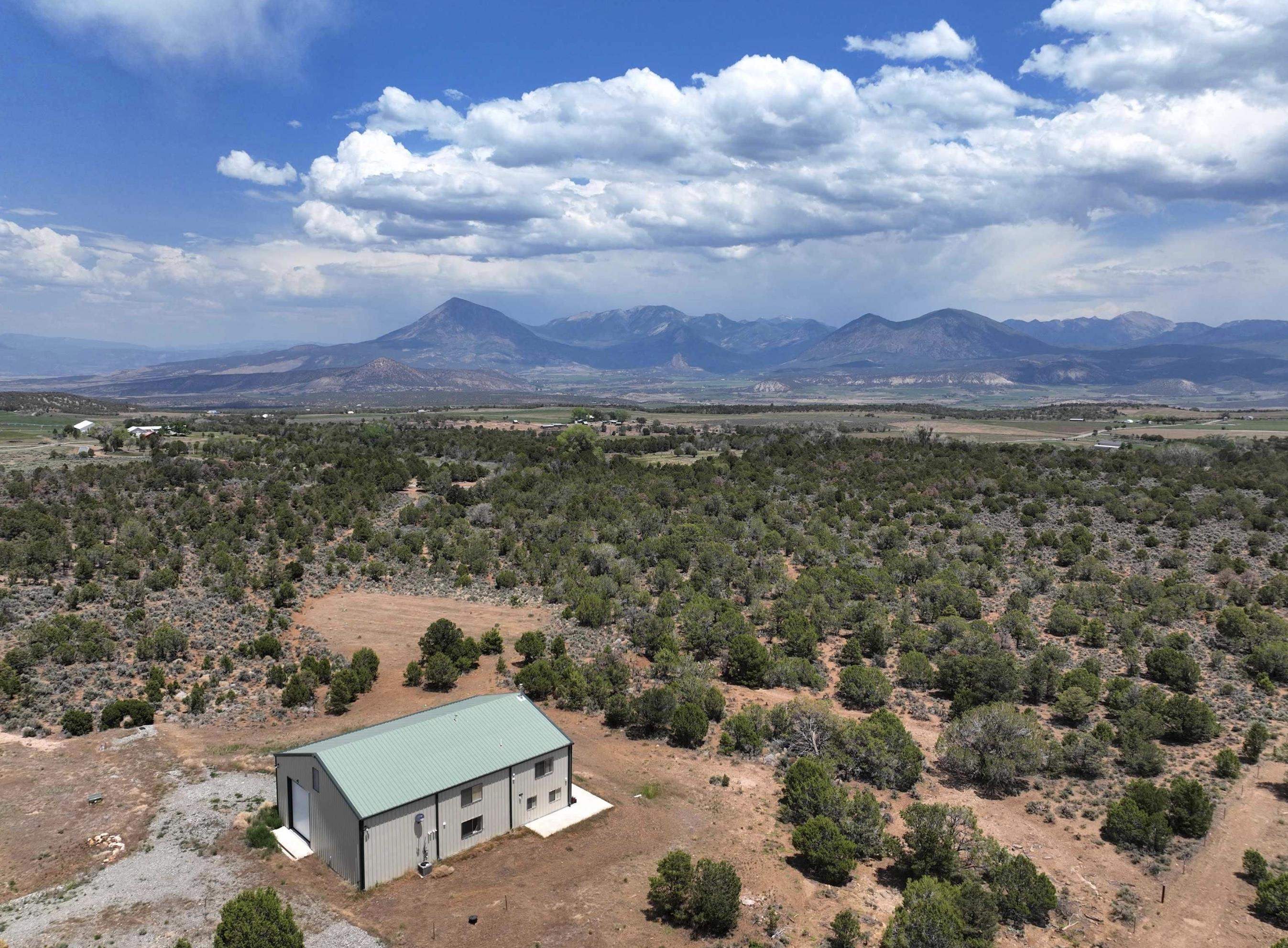a view of a city with sunset view