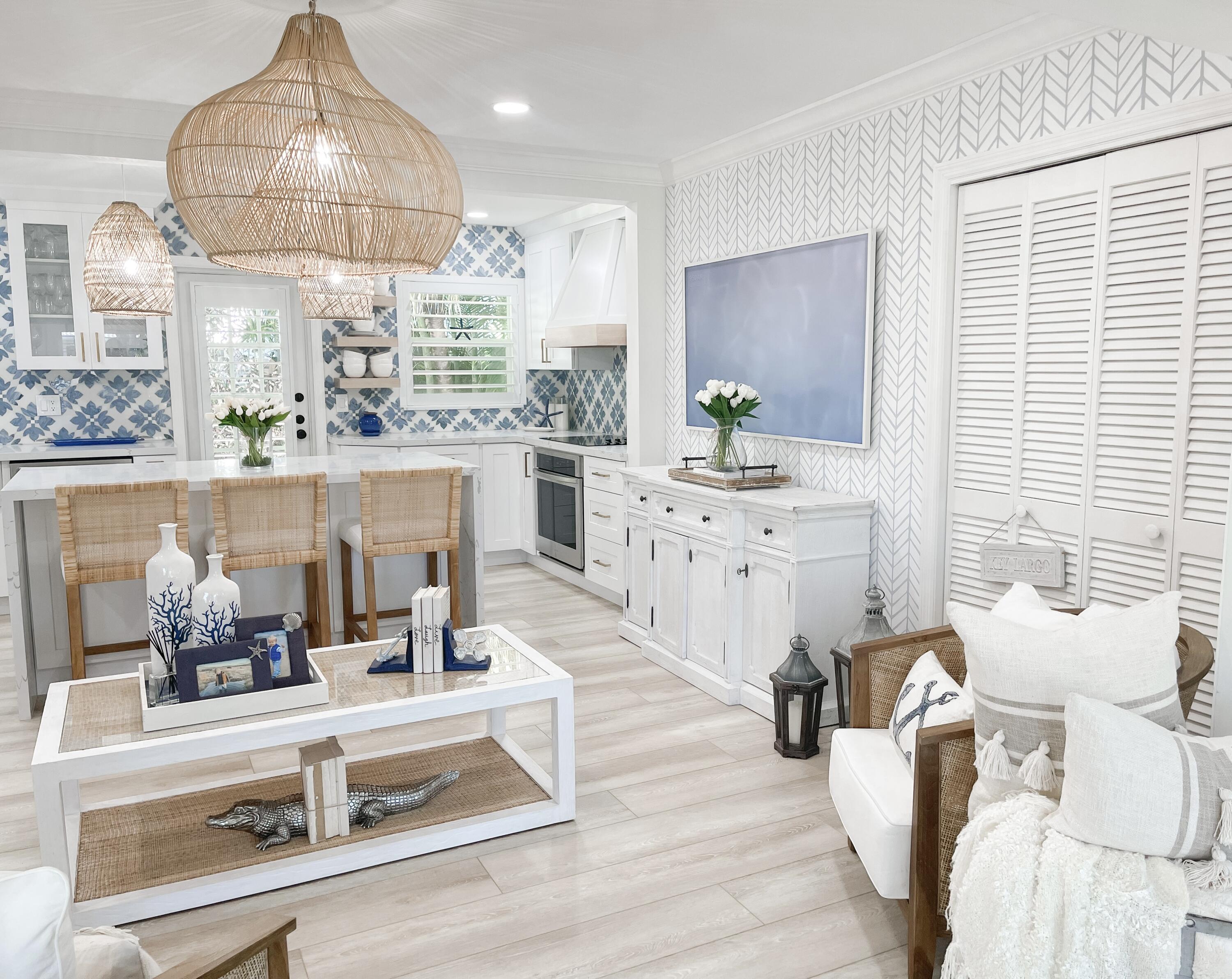 7 Fayette Drive Ocean Ridge, FL 33435 - Photo 2 of 30 a living room with furniture large window and wooden floor