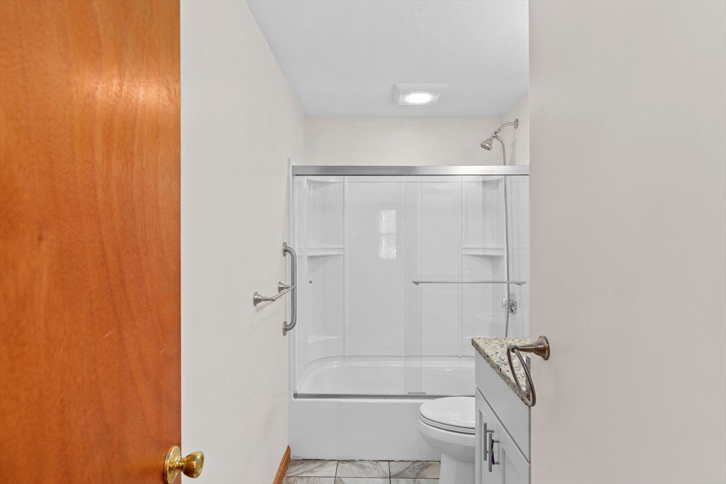 161 Wapping Road Kingston, MA 02364 - Photo 11 of 18 a bathroom with a shower and a toilet