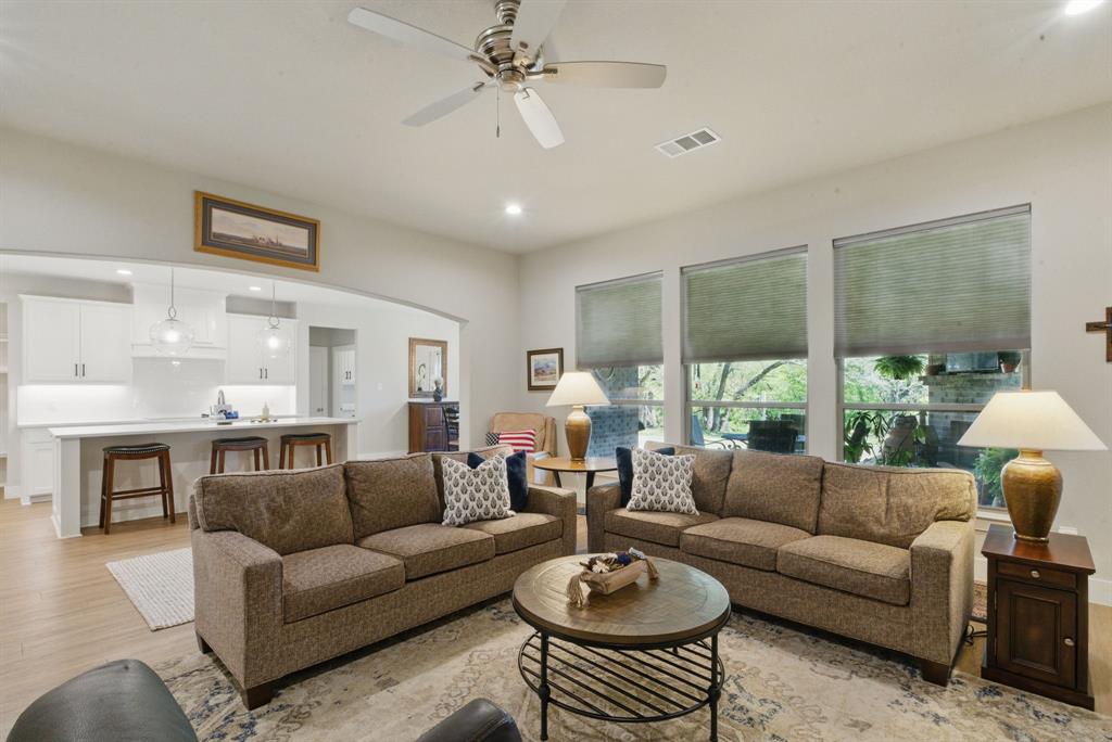 247 Gopher Road Weatherford, TX 76088 - Photo 7 of 35 a living room with furniture and a large window