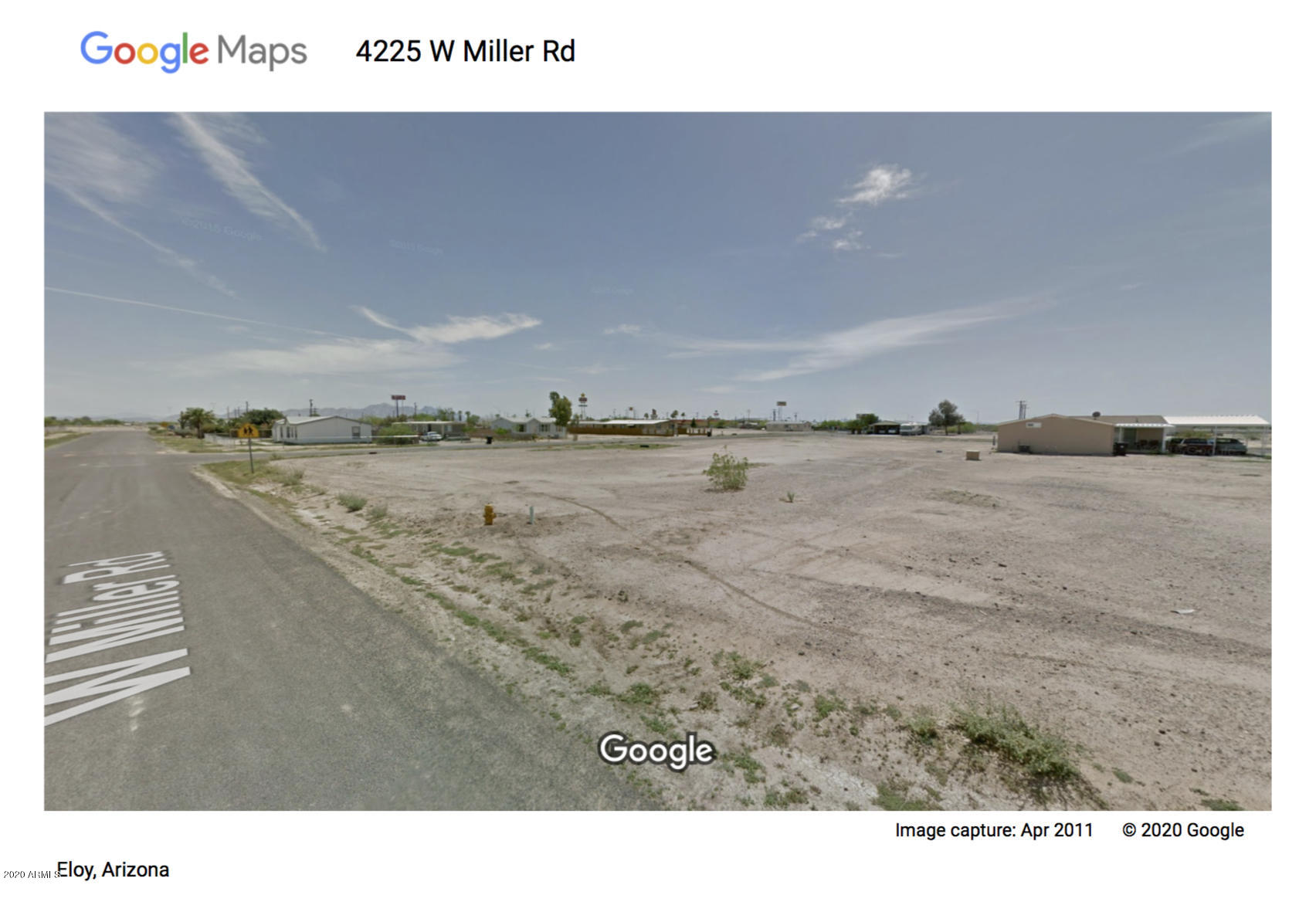 4225 West Miller Road, Unit 40 & 41 Eloy, AZ 85131 - Photo 1 of 4 4225 & 4235 W Miller Street View