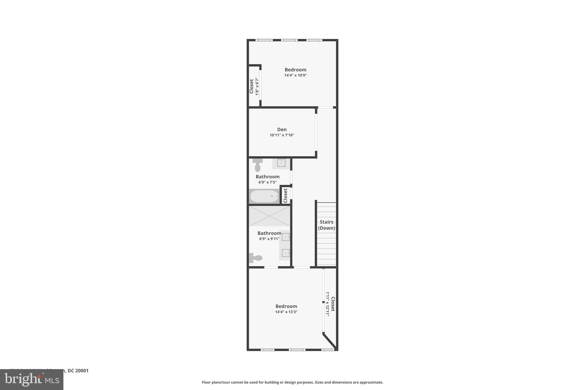 55 P Street Northwest Washington, DC 20001 - Photo 31 of 32 Floor Plan 2
