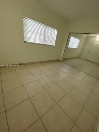 a close view of closet