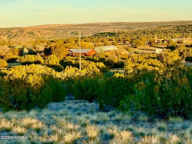 a view of city and mountain