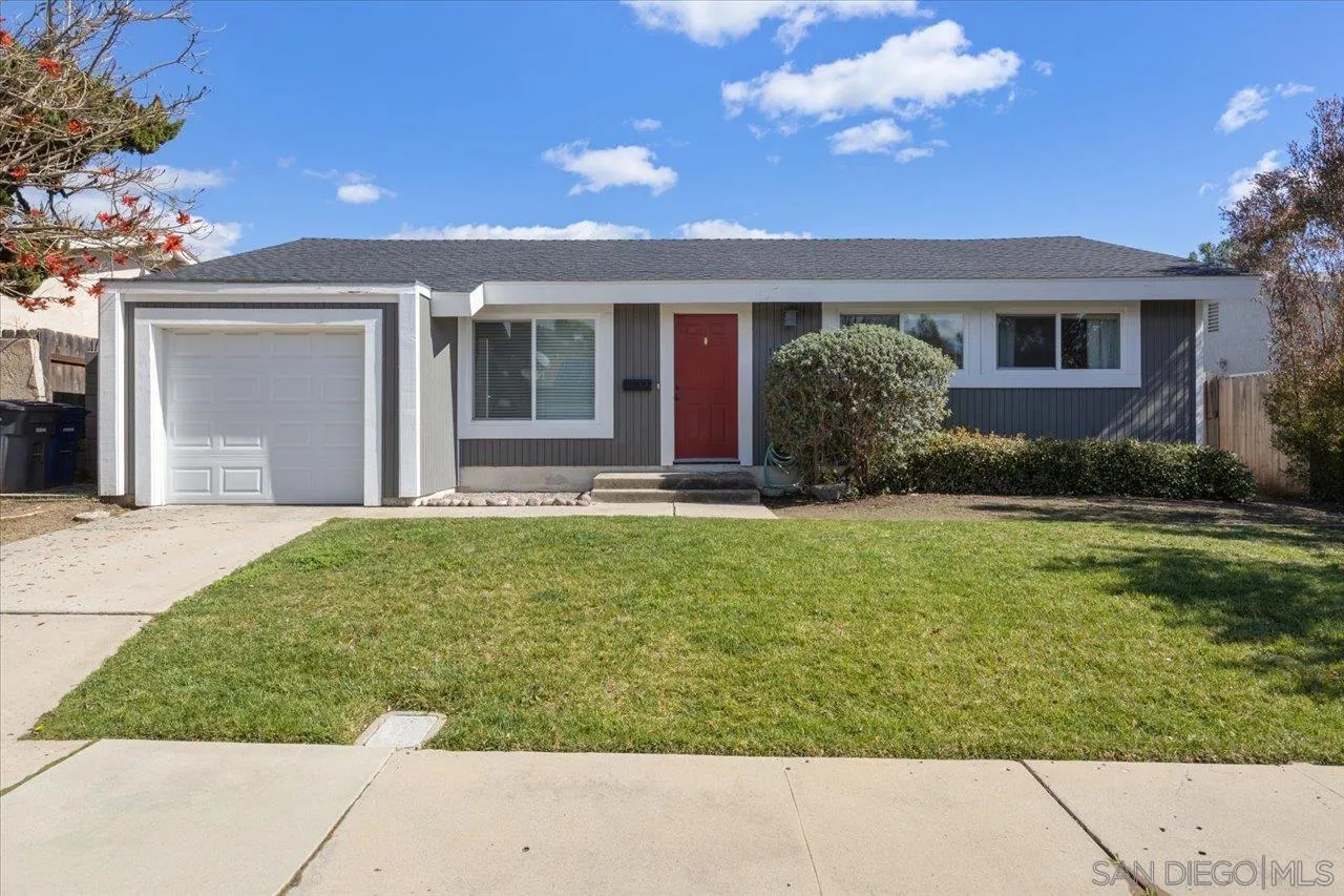 13433 Utopia Road Poway, CA 92064 - Photo 2 of 23 a front view of a house with garden