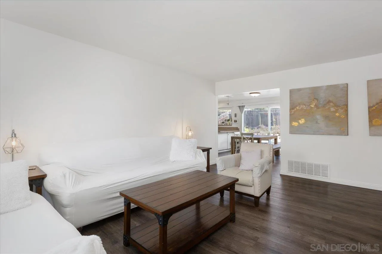 13433 Utopia Road Poway, CA 92064 - Photo 6 of 23 a living room with furniture and wooden floor