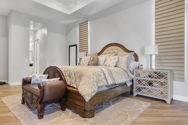 a view of a house with a back yard