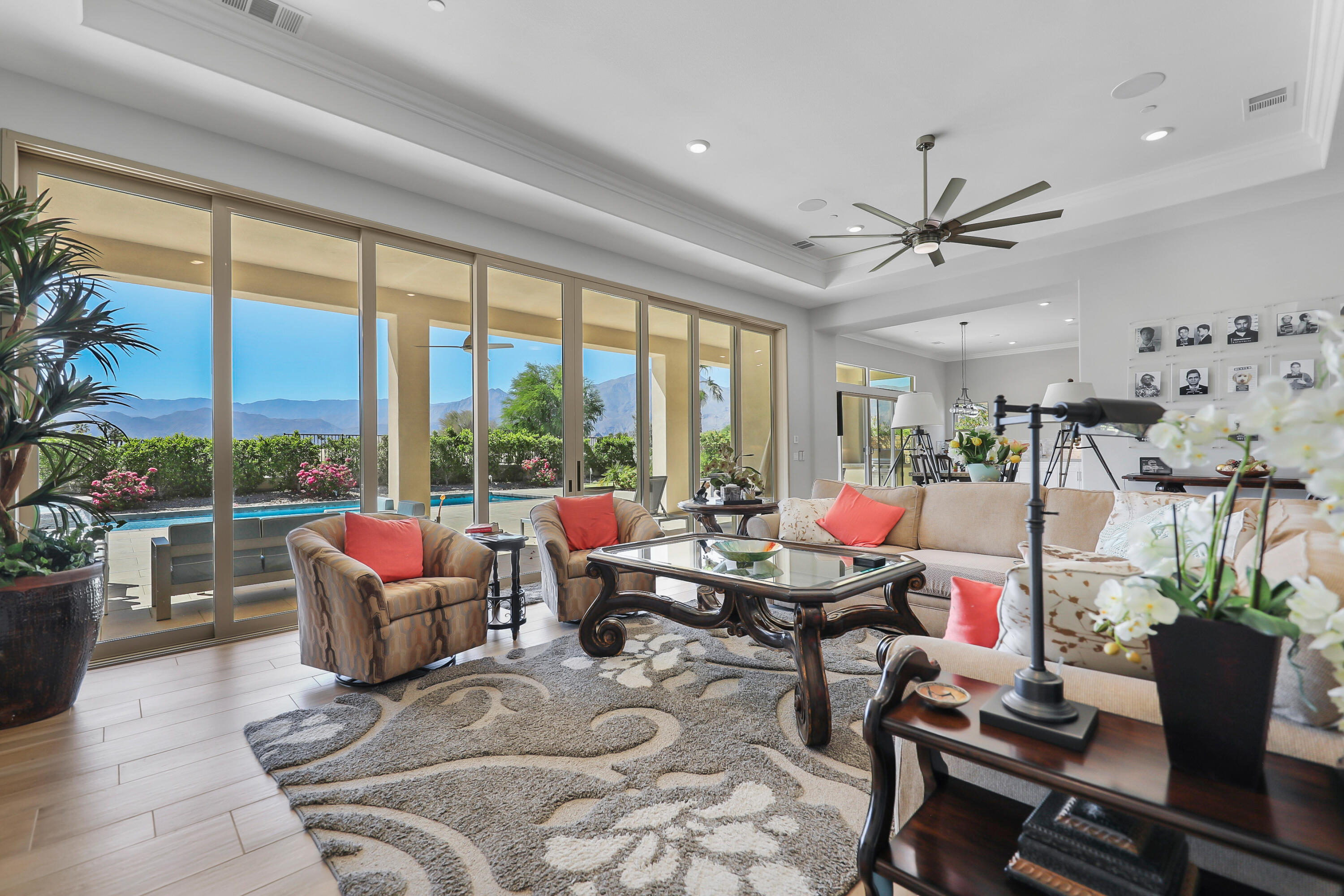 81-675 Thunder Gulch Way La Quinta, CA 92253 - Photo 7 of 61 a living room with furniture and a large window