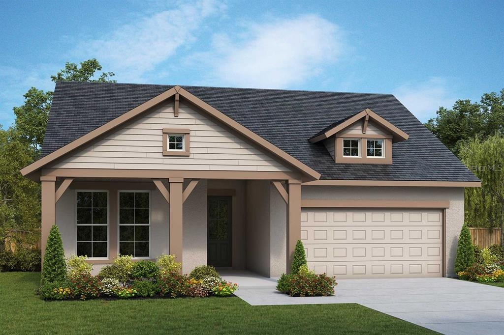 1500 Gopher Loop Tarpon Springs, FL 34689 - Photo 1 of 1 Front Exterior **Paint Colors May Vary