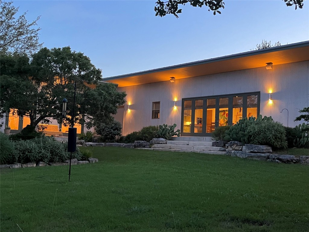 281 Kendall Jackson Comfort, TX 78013 - Photo 1 of 1 a backyard of a house with lots of green space and garden