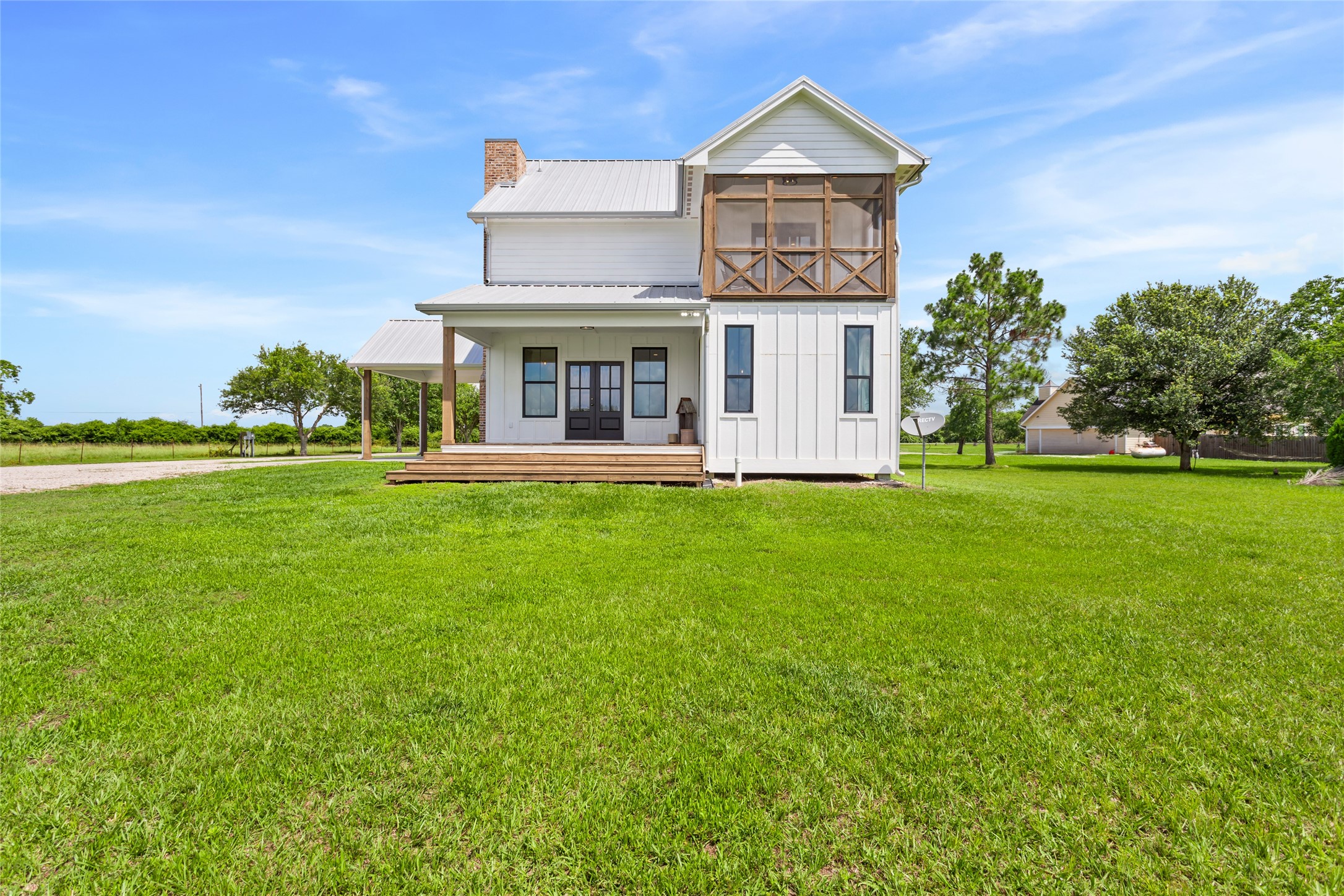 4473 County Road 172 Alvin, TX 77511 - Photo 31 of 36 Back view - notice the large back porch