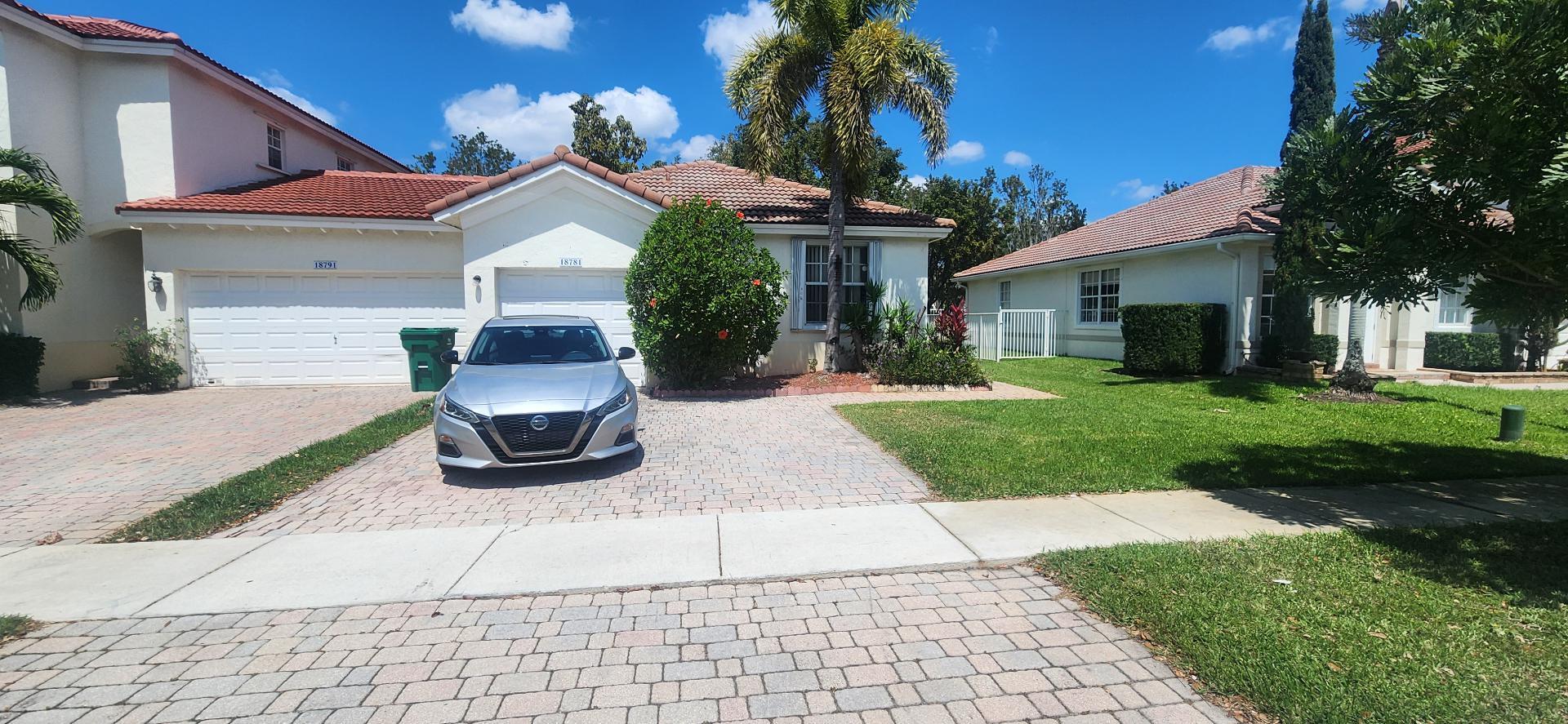 18781 Southwest 25th Court Miramar, FL 33029 - Photo 1 of 2 a view of a house with a patio