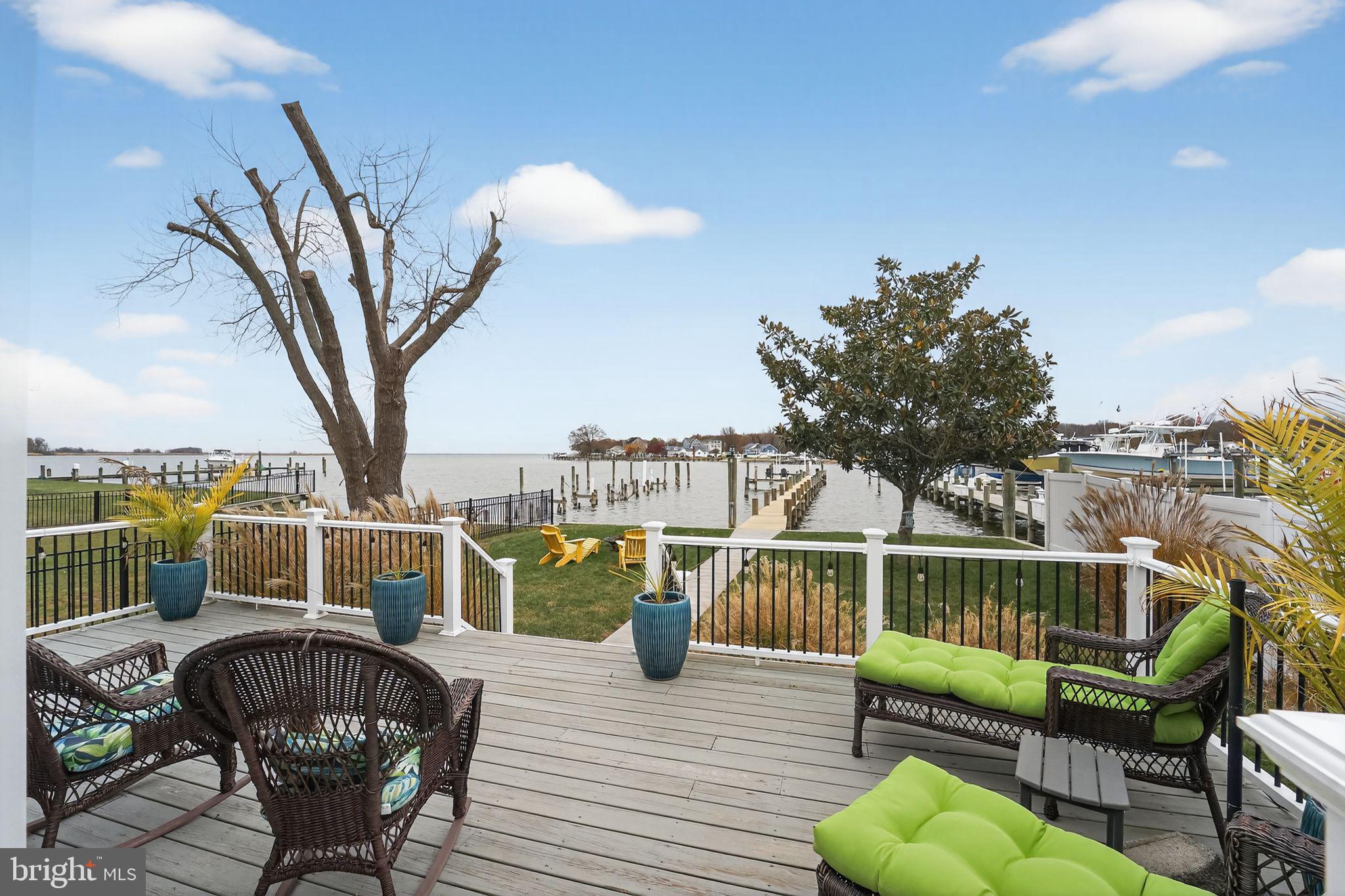920 Seneca Park Road Middle River, MD 21220 - Photo 2 of 60 a view of a balcony with chairs