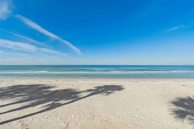 a view of an ocean and beach