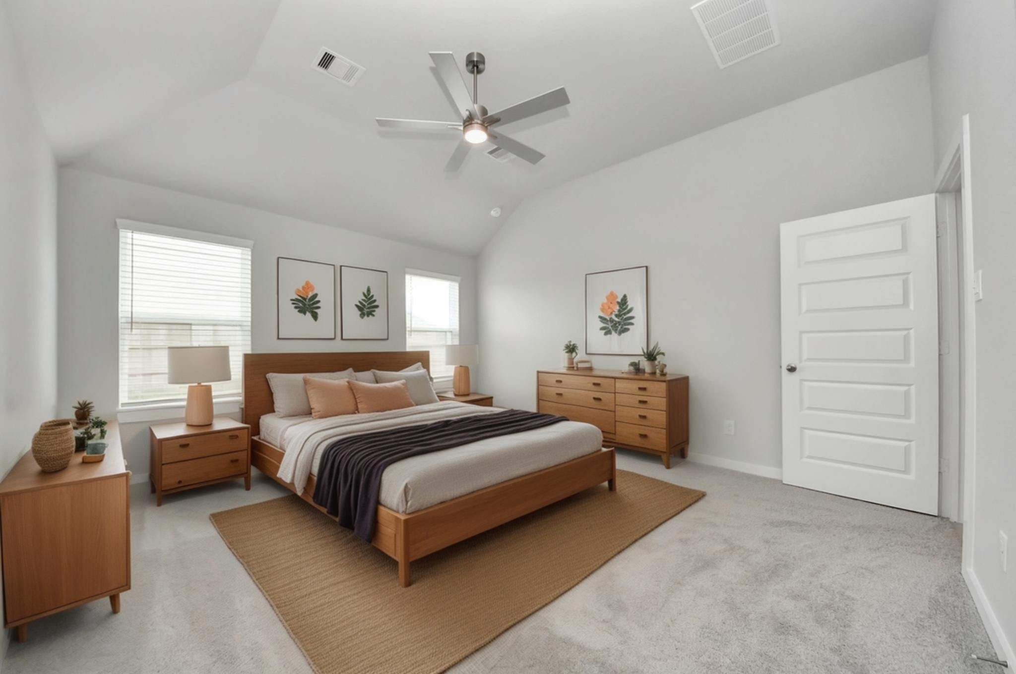 24518 Broad Park Spring, TX 77373 - Photo 22 of 29 Virtually Staged - Primary Bedroom. Sample photo of completed home with similar floor plan. Actual colors and selections may vary.