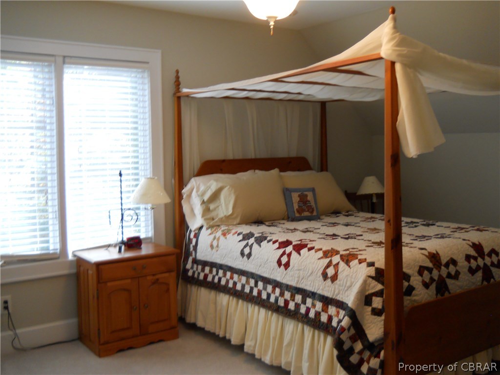 820 Peach Point Road Mathews, VA 23109 - Photo 16 of 22 Bedroom 3 with large walk-in closet