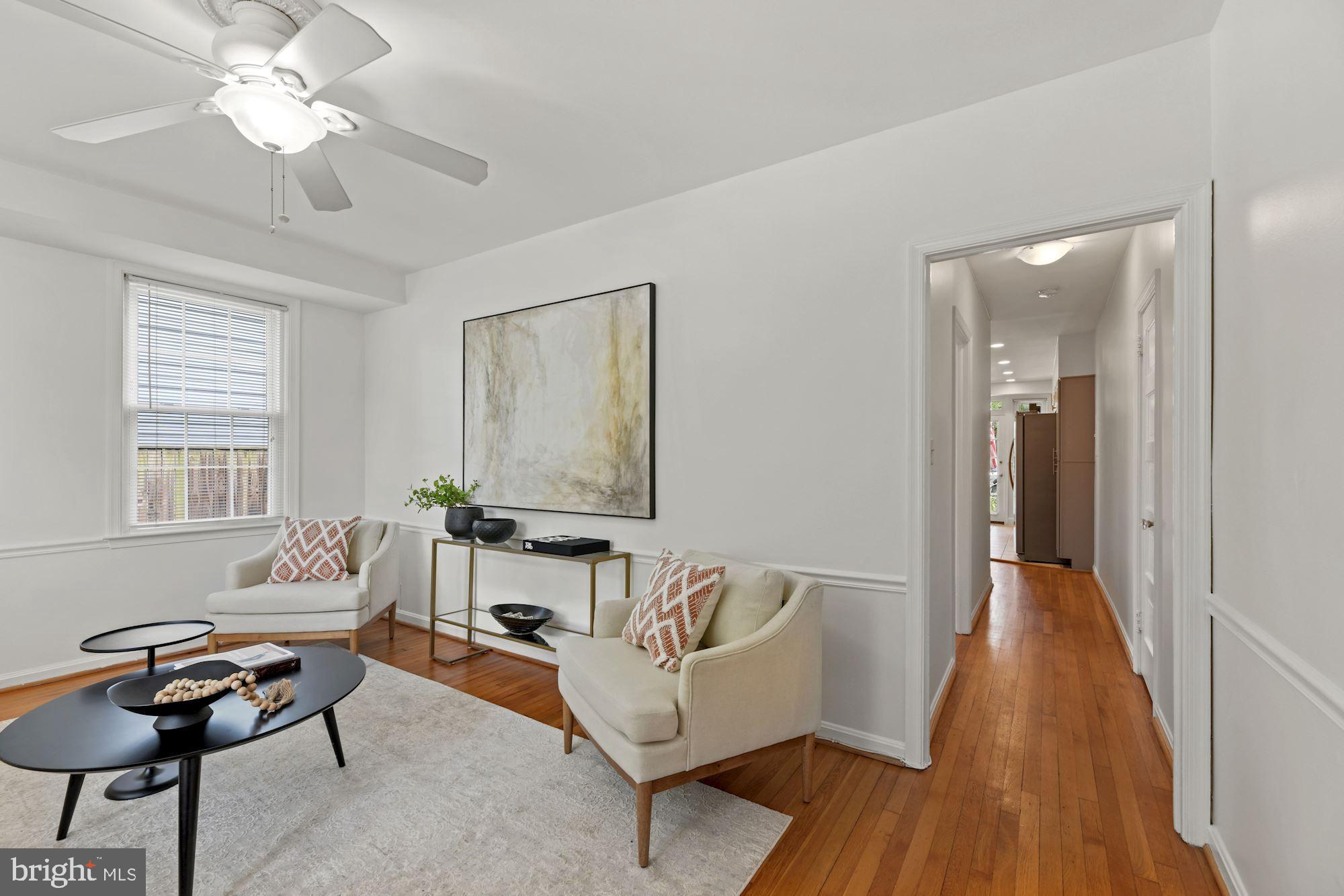 9 Russell Road, Unit A Alexandria, VA 22301 - Photo 3 of 23 Beautiful hardwood floors throughout