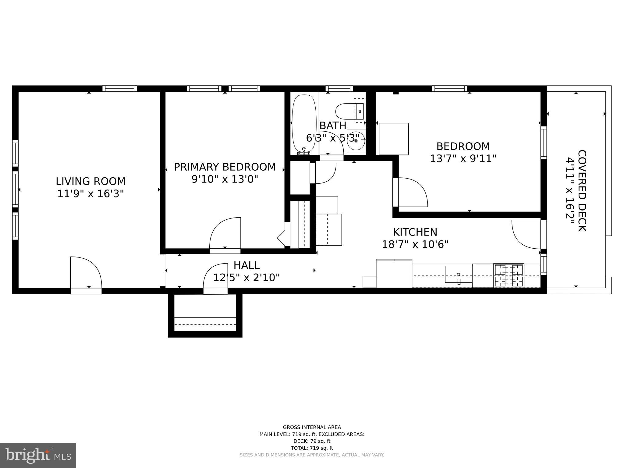9 Russell Road, Unit A Alexandria, VA 22301 - Photo 23 of 23 Floor plan