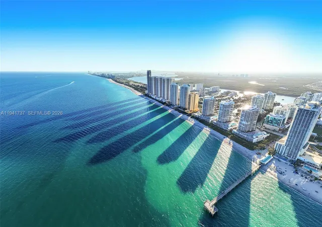 a view of a city with tall buildings