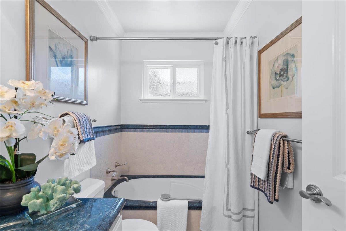 1470 Inskip Drive Campbell, CA 95008 - Photo 24 of 43 a bathroom with a bathtub and shower