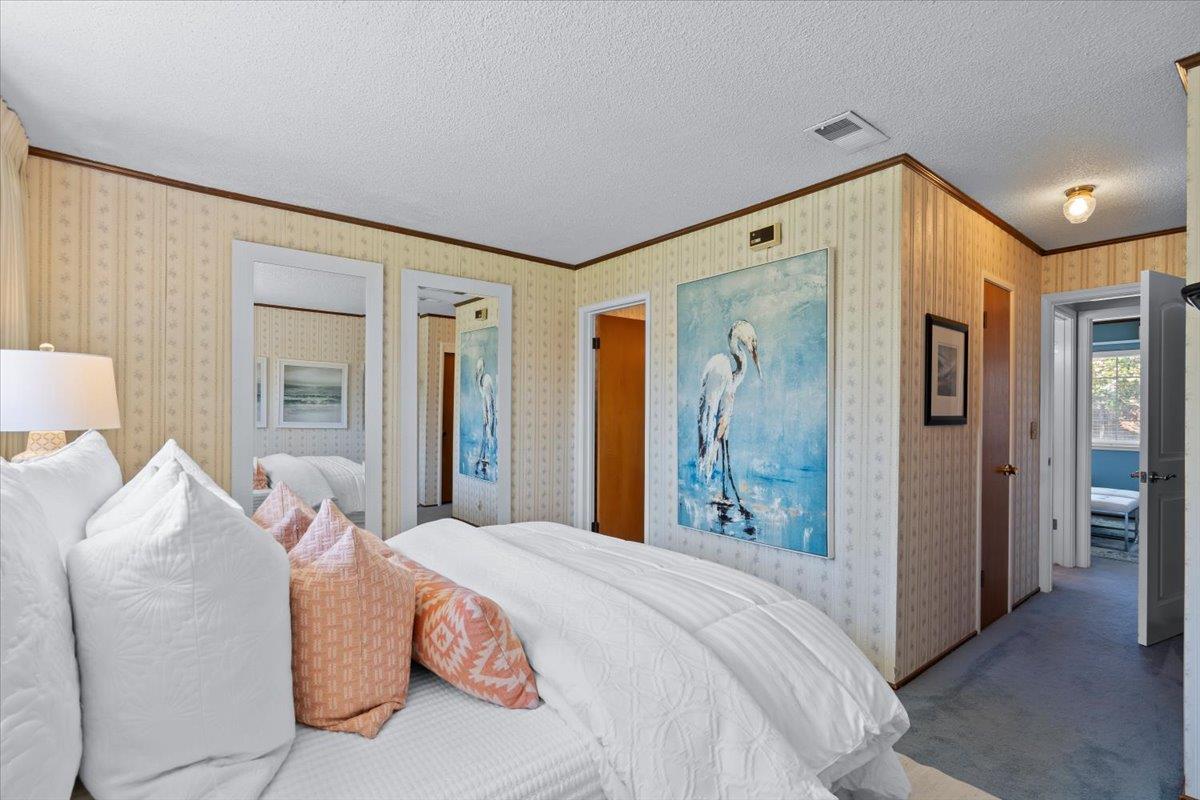 1470 Inskip Drive Campbell, CA 95008 - Photo 29 of 43 a bedroom with a large bed and a large mirror