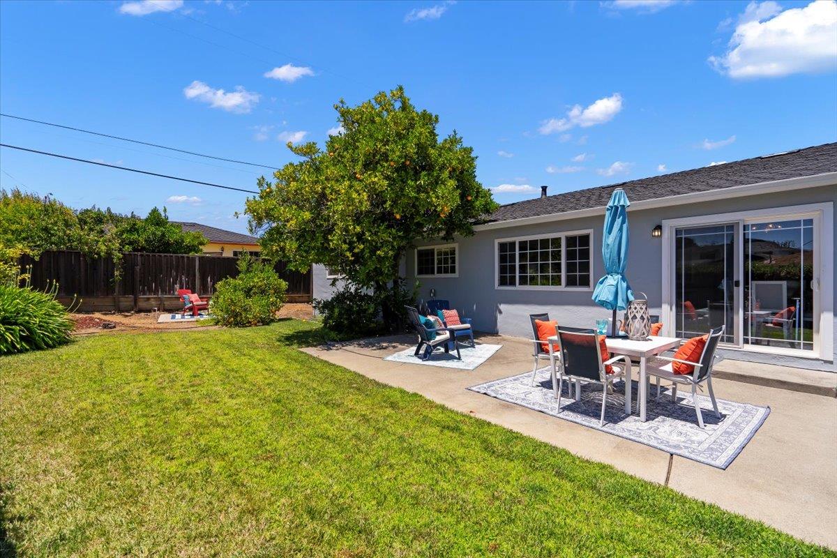 1470 Inskip Drive Campbell, CA 95008 - Photo 33 of 43 a view of a house with backyard and sitting area