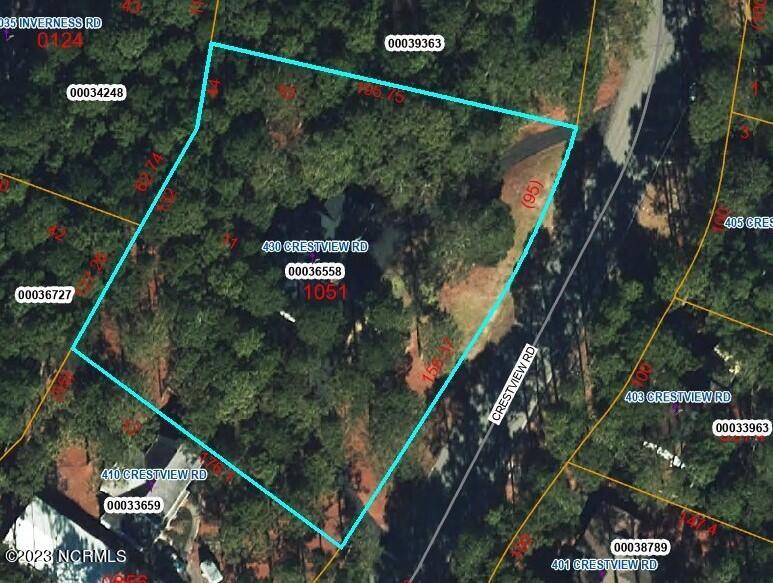 430 Crestview Road Southern Pines, NC 28387 - Photo 7 of 55 gis map