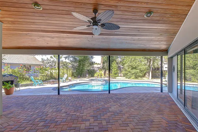 a view of outdoor space with porch