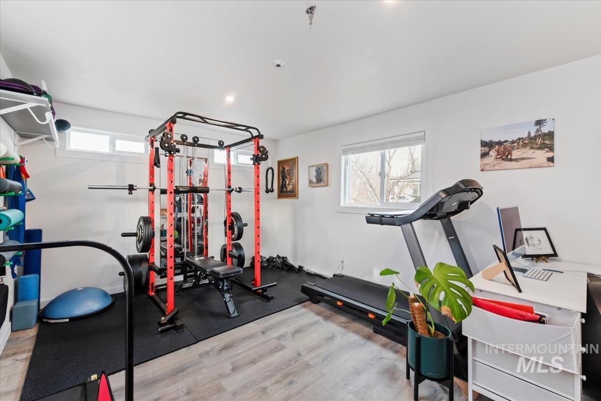 2837 Ona Street Boise, ID 83705 - Photo 26 of 26 Exercise room featuring wood finished floors