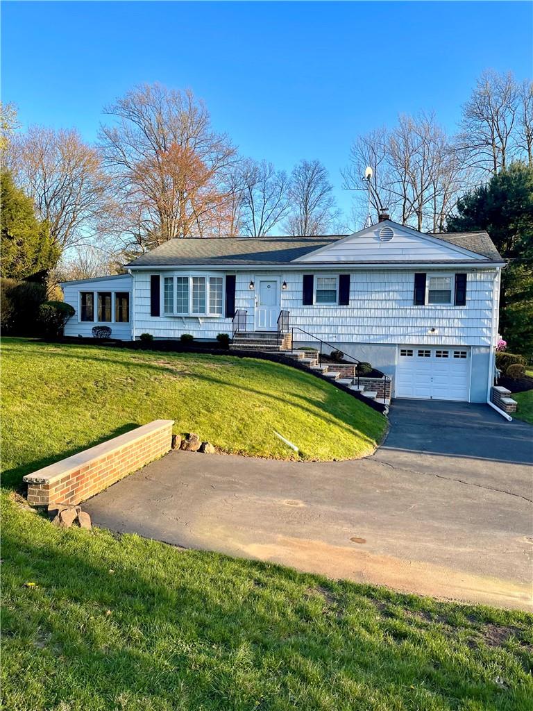 68 Oldert Drive Pearl River, NY 10965 - Photo 1 of 1 a view of a house with swimming pool and a yard