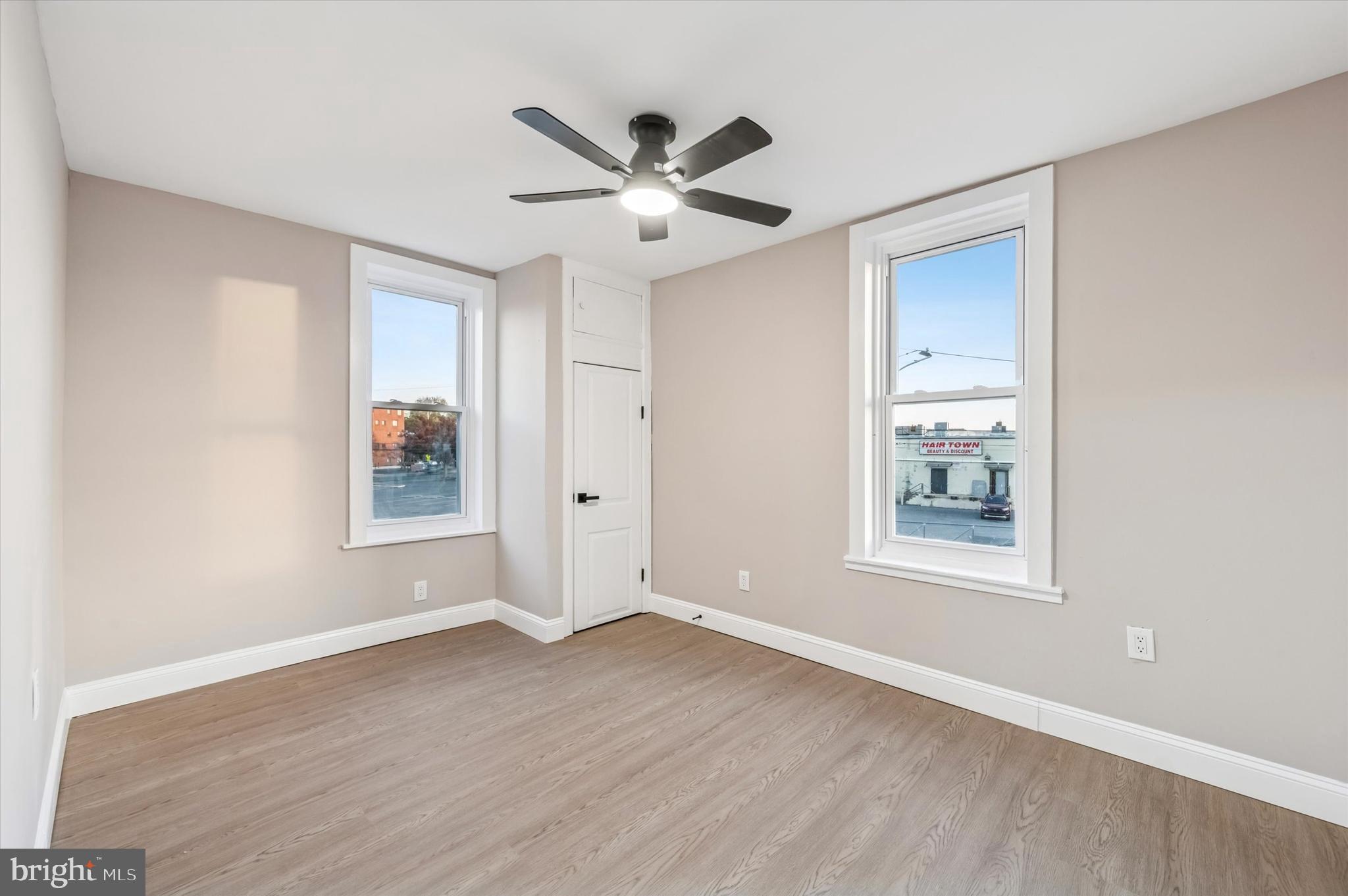 5614 Haverford Avenue Philadelphia, PA 19131 - Photo 12 of 19 a view of an empty room with wooden floor and a window