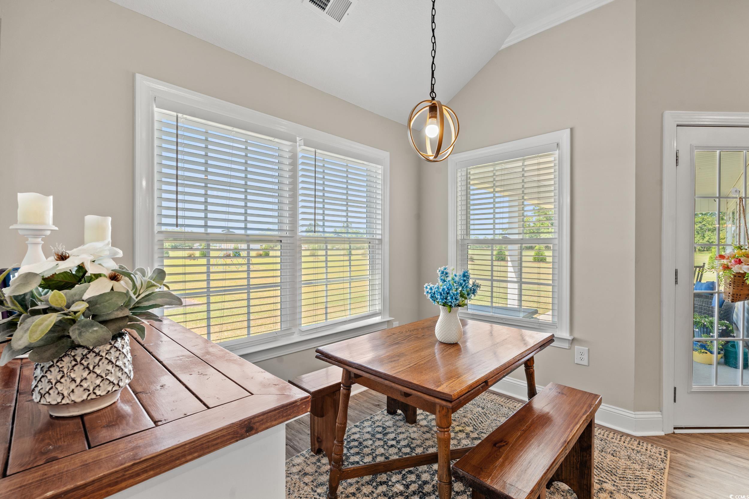 1333 Zion Road Aynor, SC 29544 - Photo 5 of 34 Dining room featuring light wood-type flooring, lo