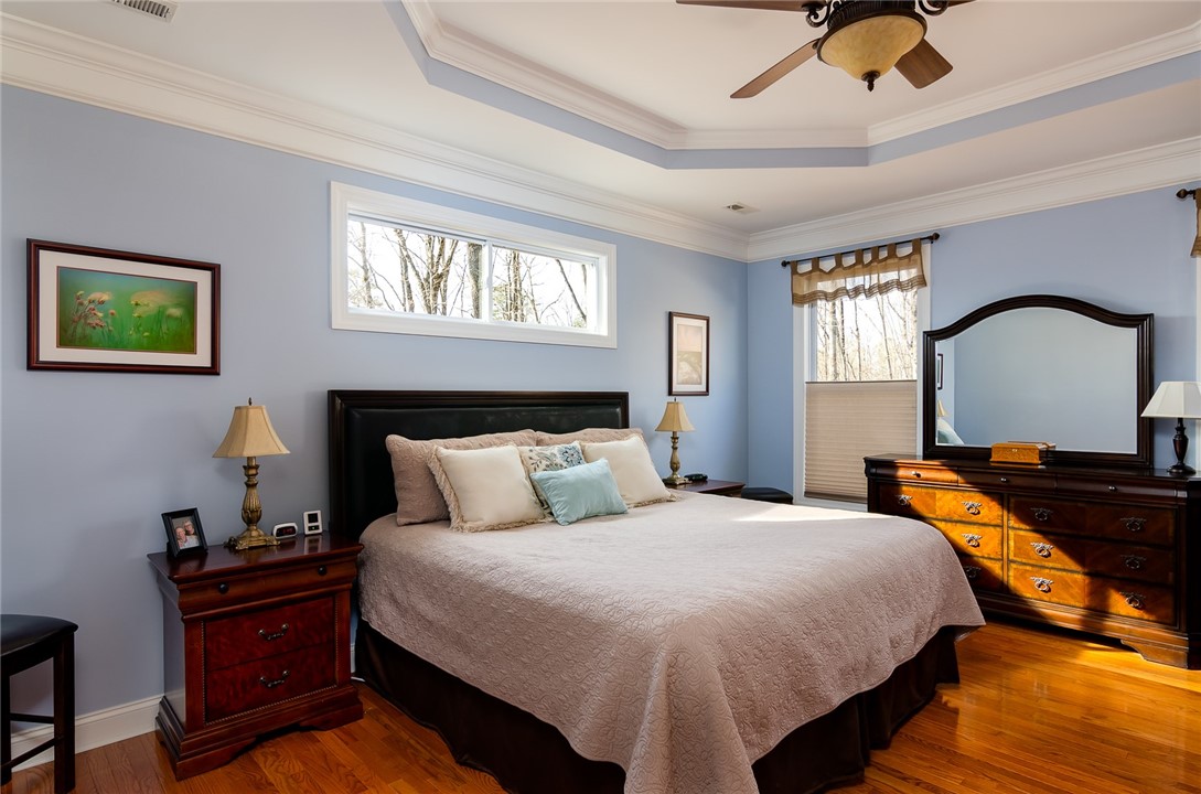 219 North Foxglove Road Westminster, SC 29693 - Photo 15 of 43 Master bedroom with trey ceiling in a beautiful co