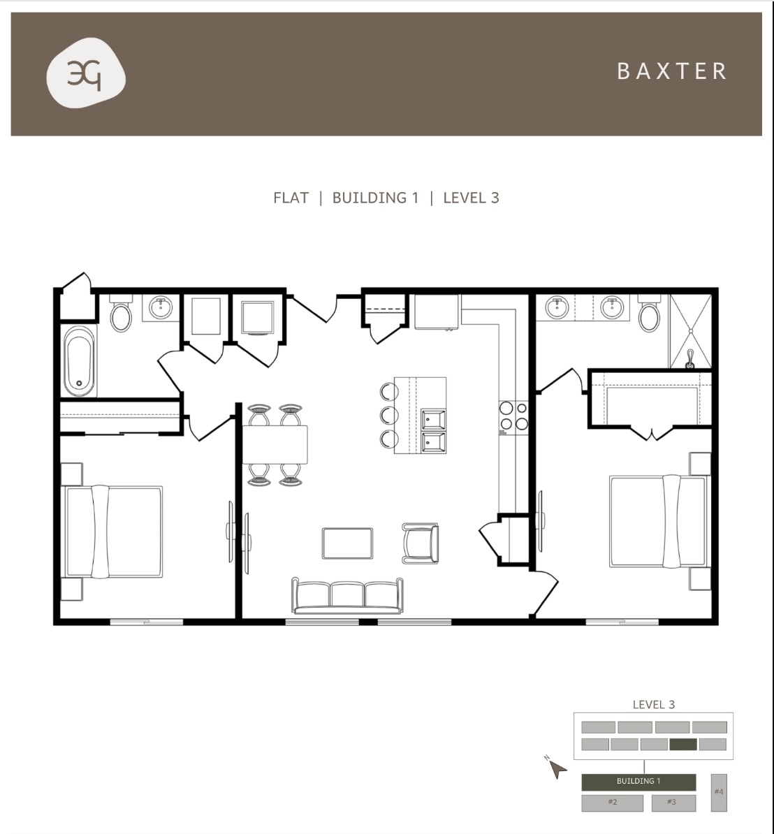 1811 Webberville Road, Unit 1307 Austin, TX 78721 - Photo 17 of 17 #1307 Floor Plan