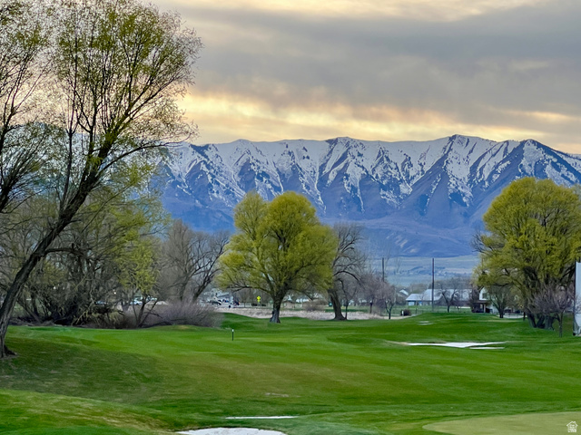 1017 South 275 West Logan, UT 84321 - Photo 36 of 36 View of community featuring a mountain view and view of golf course