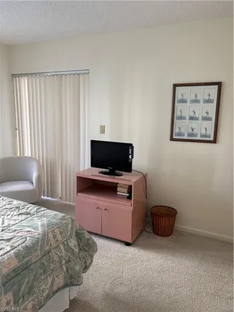 a view of a room with rack on the wall