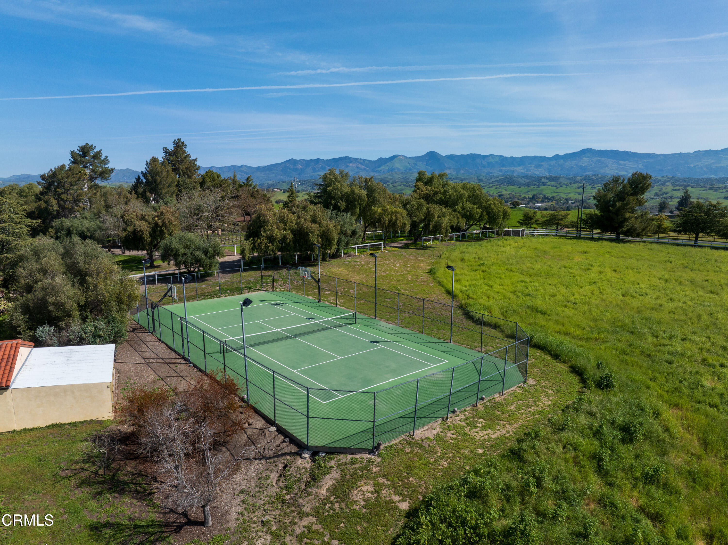 2851 Tapadero Road Solvang, CA 93463 - Photo 28 of 38 a view of a tennis court