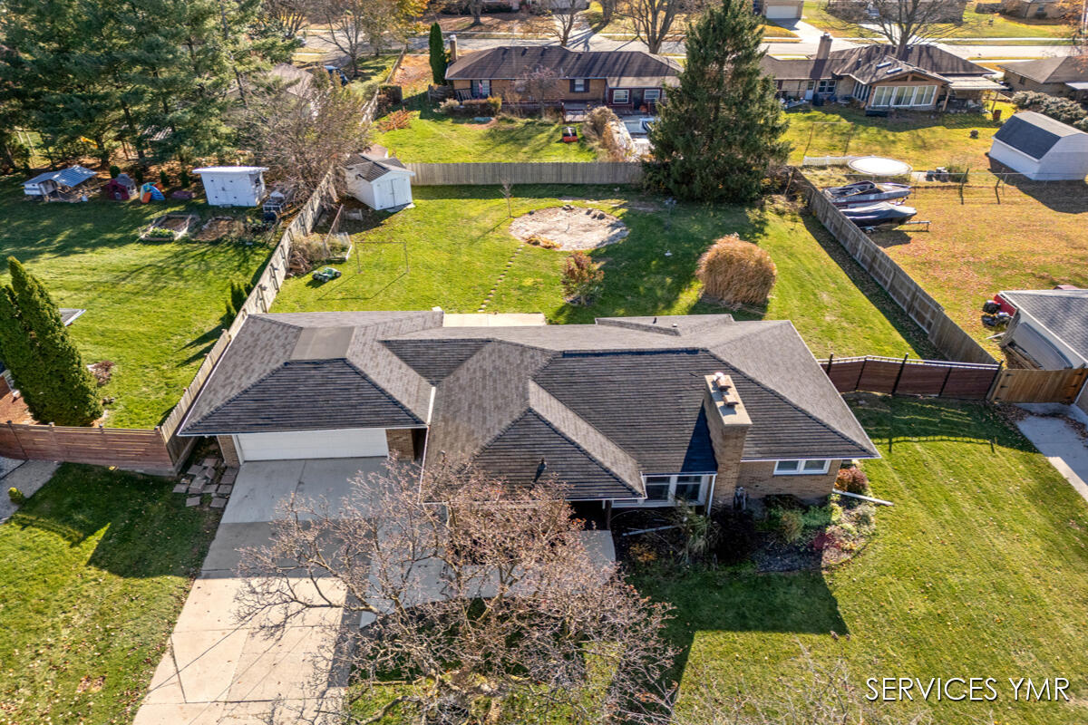 1720 Rondo Street Southeast Kentwood, MI 49508 - Photo 25 of 36 AEREAL VIEW