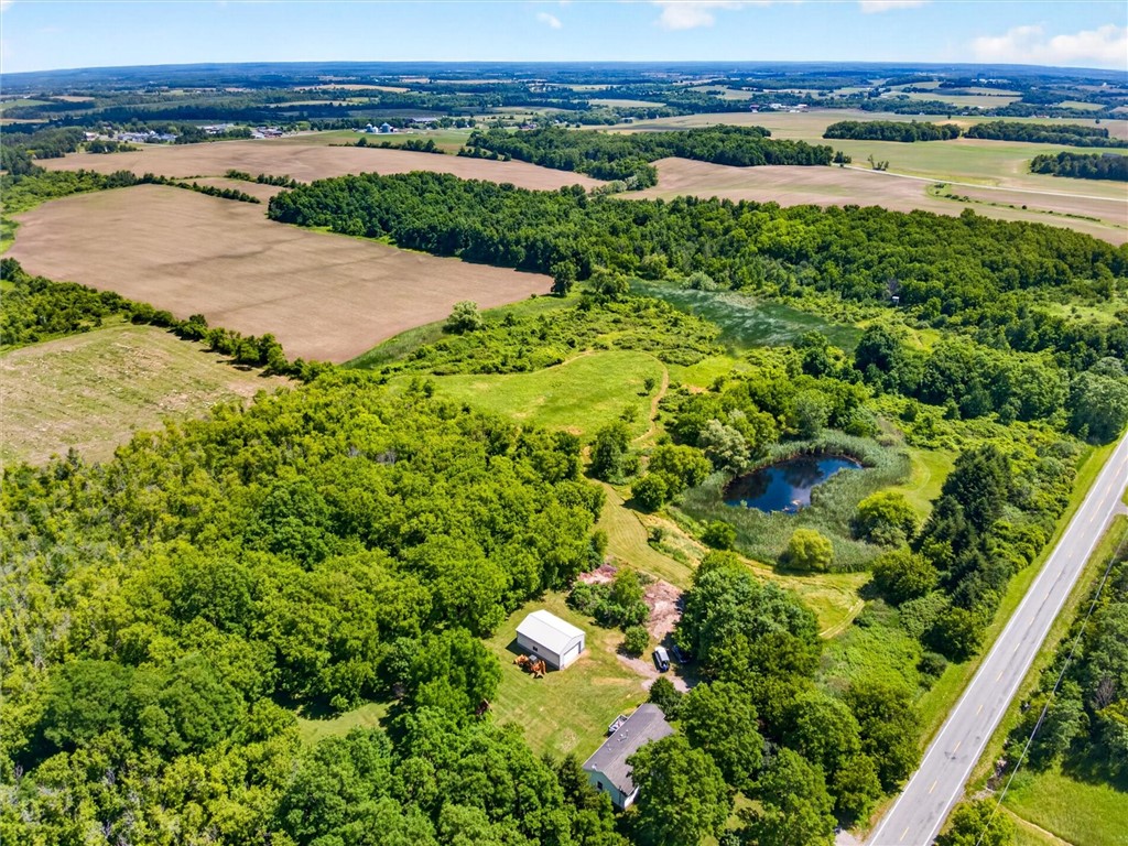 7142 Woolston Road East Bloomfield, NY 14469 - Photo 37 of 48 Overlooking house +75 acres- to the EAST