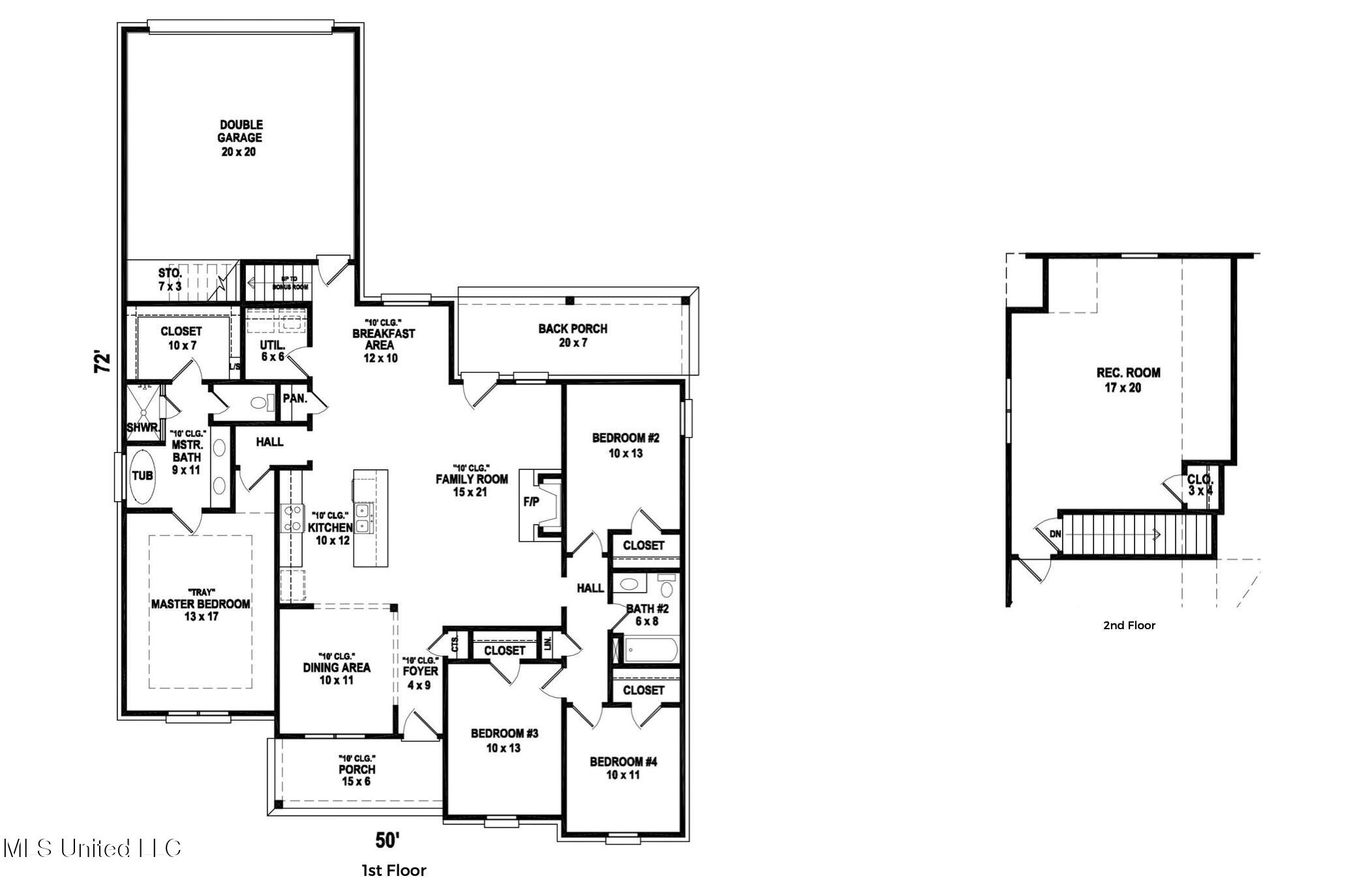 2225 Scott Mdws Lane Hernando, MS 38632 - Photo 35 of 35 Floor plan