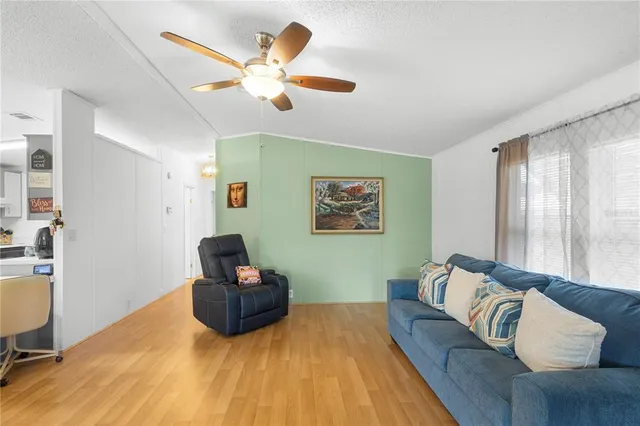 a bed room with a bed and a couch