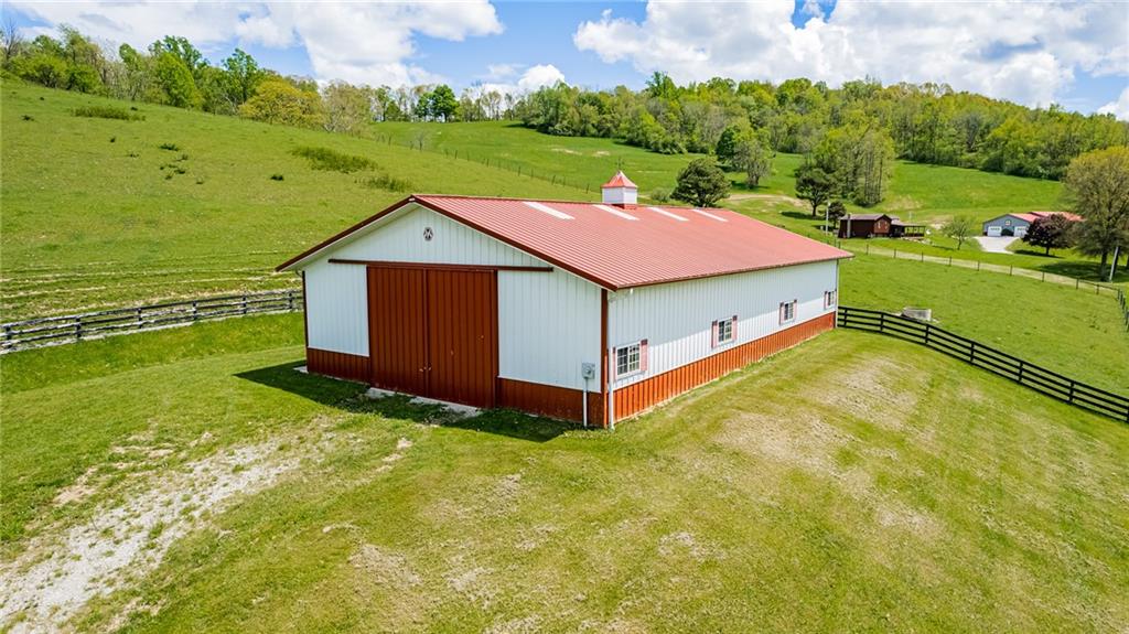 474 Scott Run Road Sycamore, PA 15364 - Photo 3 of 25 a aerial view of a house with pool
