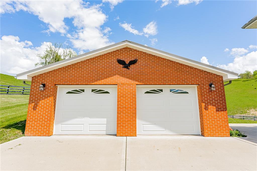 474 Scott Run Road Sycamore, PA 15364 - Photo 4 of 25 a view of a garage of the house