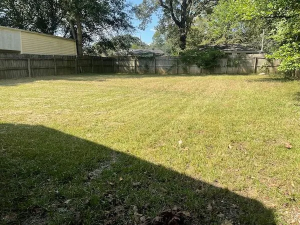 a view of an outdoor space and swimming pool