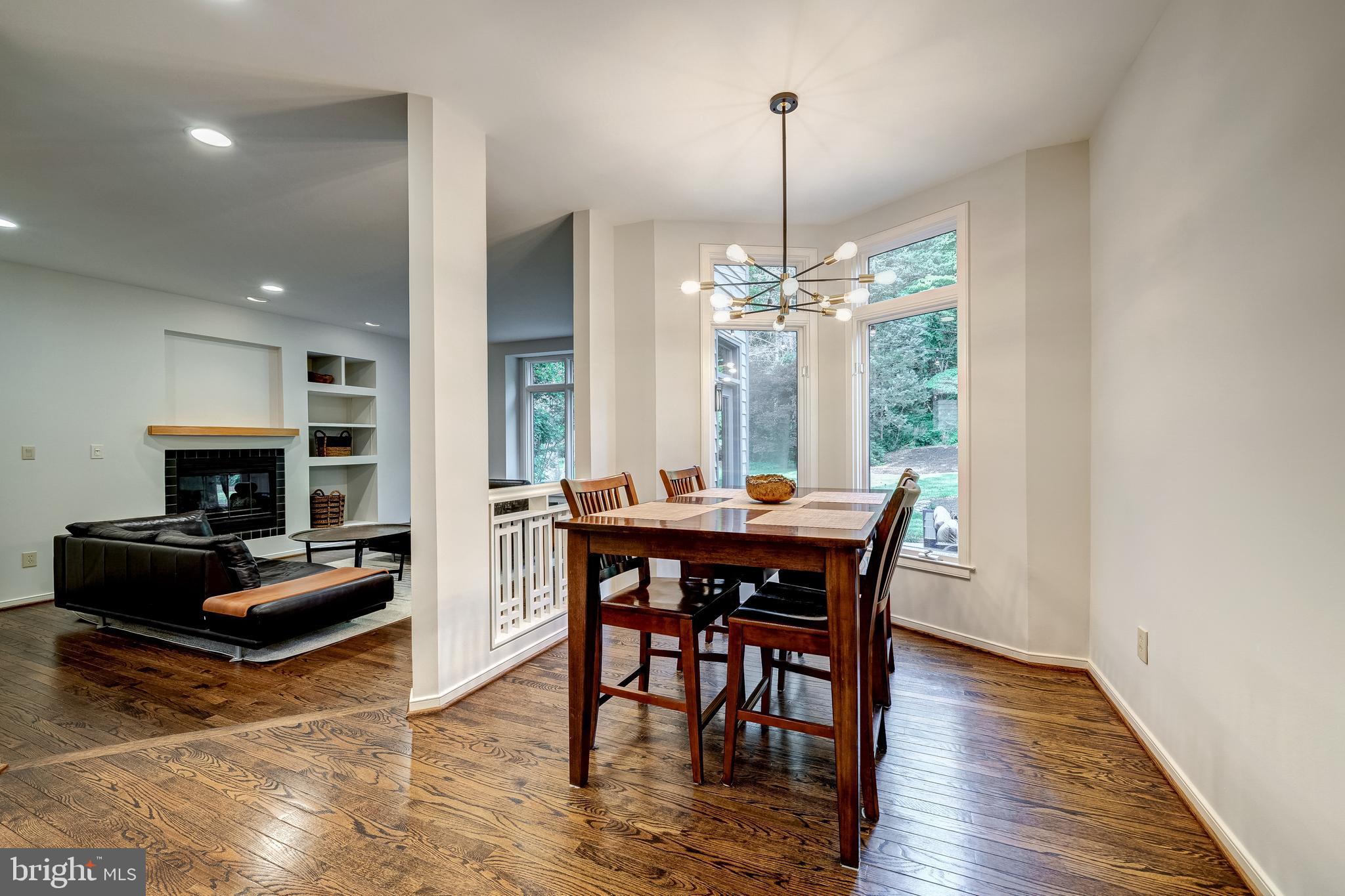 1433 Waterfront Road Reston, VA 20194 - Photo 16 of 67 Breakfast Nook Overlooking the Family Room