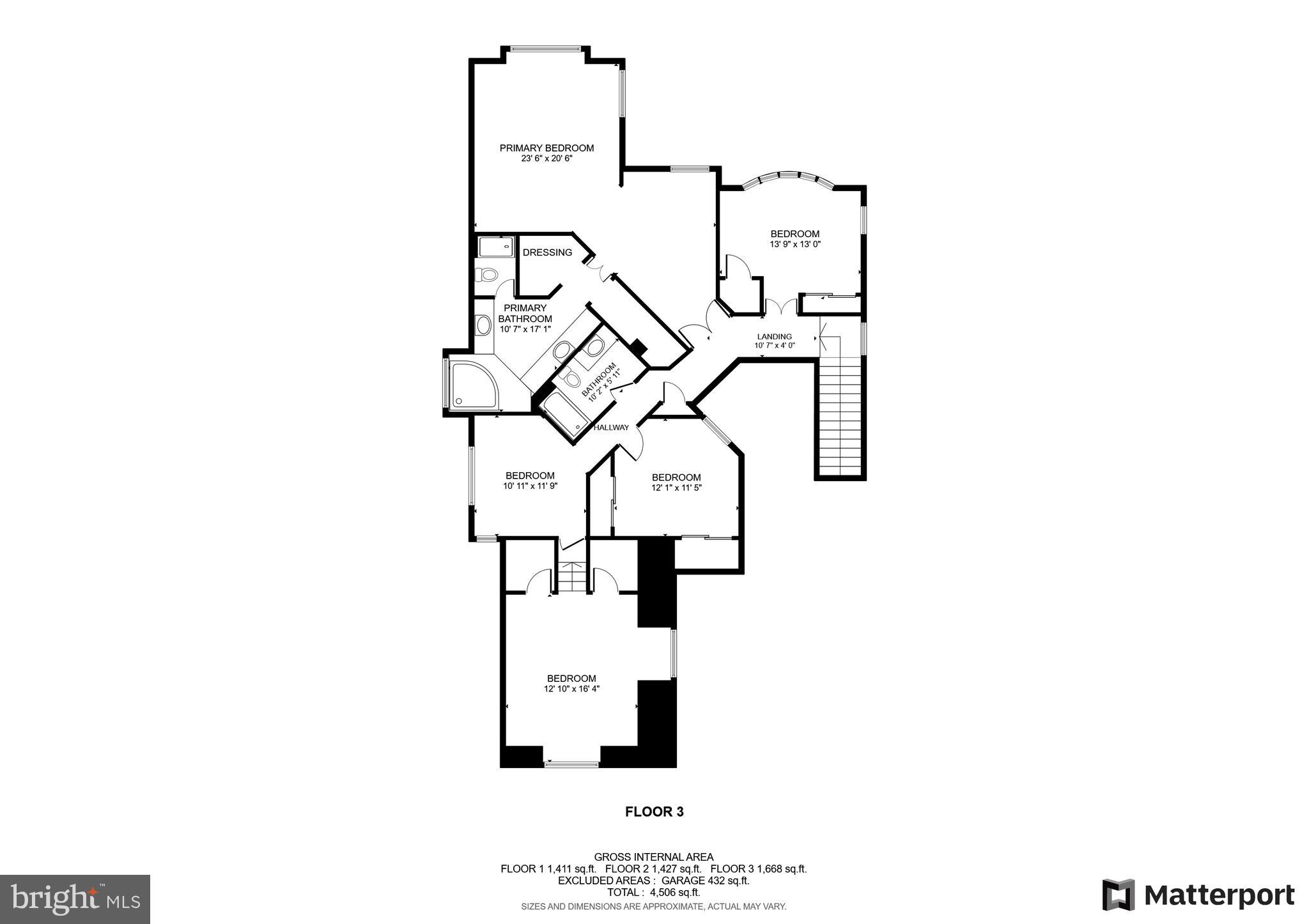 1433 Waterfront Road Reston, VA 20194 - Photo 65 of 67 Floor Plan - Upper Level